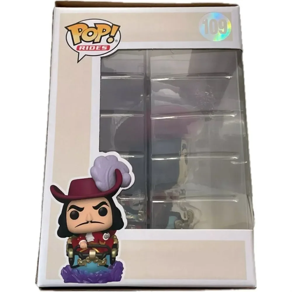 Funko Pop! Rides - Captain Hook #109 at Peter Pan's Flight Attraction WDW50 -NEW